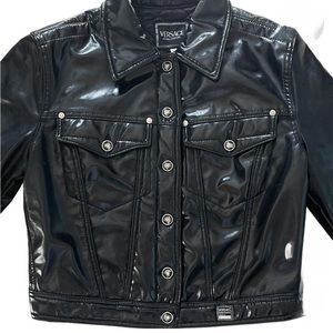 Versace 90s moto jacket